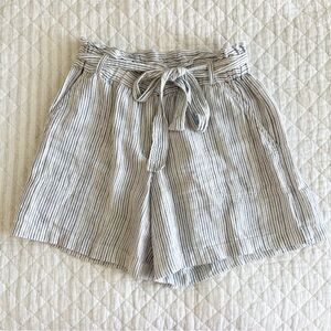 Anthropologie Linen Shorts